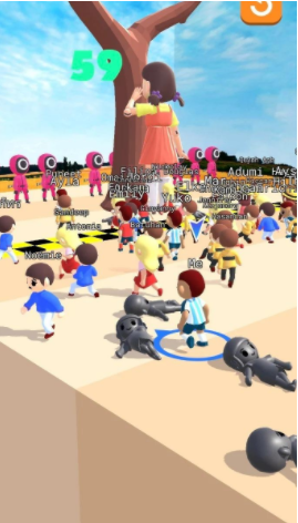 鱿鱼红绿灯游戏正式最新版