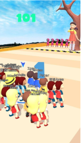 鱿鱼红绿灯游戏正式最新版