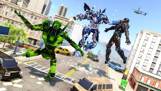 豪华轿车飞行机器人  V