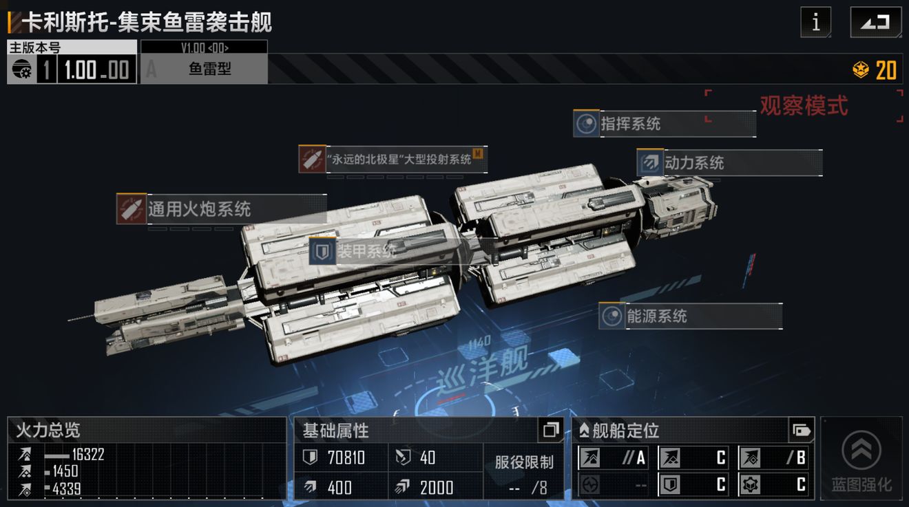 《无尽的拉格朗日》卡利斯托舰船解析