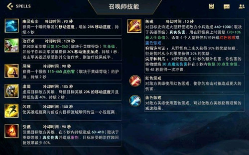 《英雄联盟》手游召唤师技能如何选择
