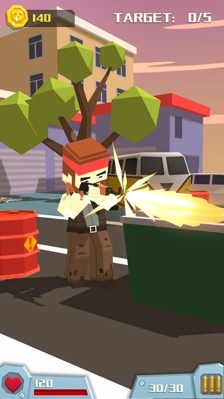 方块人反击行动  V