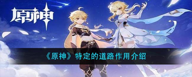 《原神》特定的道路作用介绍