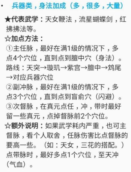 《暴走英雄坛》兵器类身法加成武学加点指南