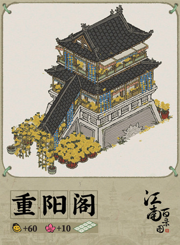 《江南百景图》动态建筑重阳阁图文展示