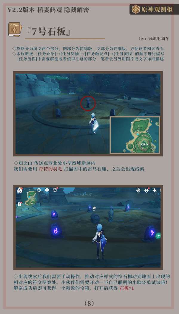 《原神》七块石板解密攻略