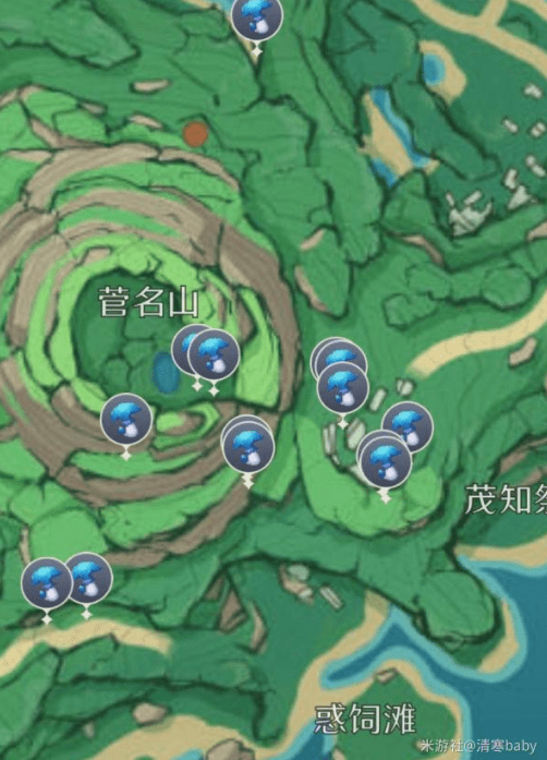 《原神》2.2版本幽灯蕈获取位置