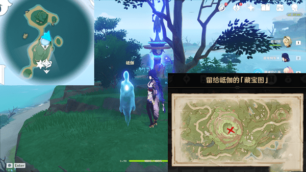 《原神》哥哥的宝藏鹤观幽灵任务流程分享