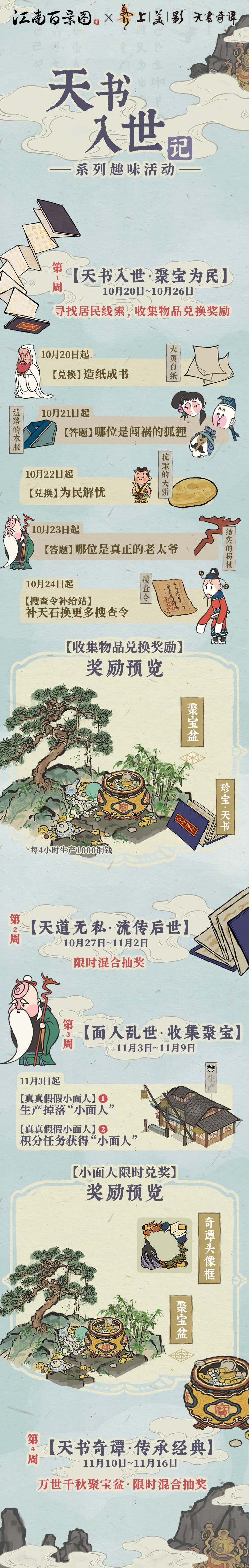 《江南百景图》天书入世记活动玩法攻略