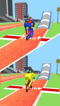 自行车跳跃成为疯狂的BMX车手