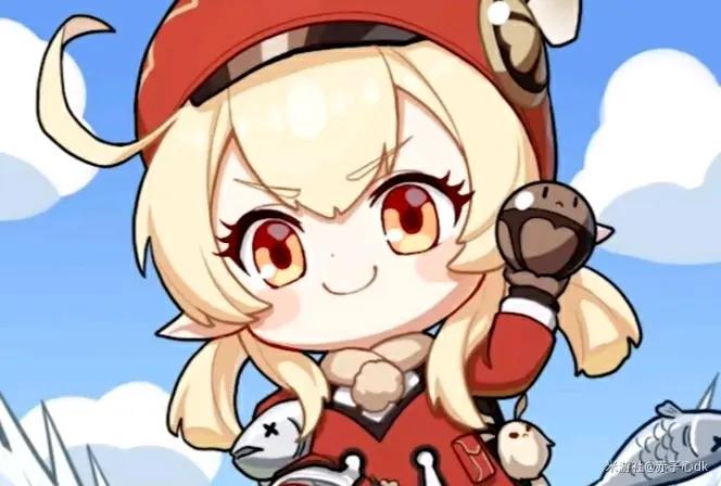《原神》可莉竖中指表情包分享