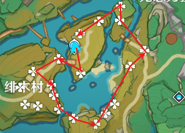 《原神》2.2枫木收集路线一览