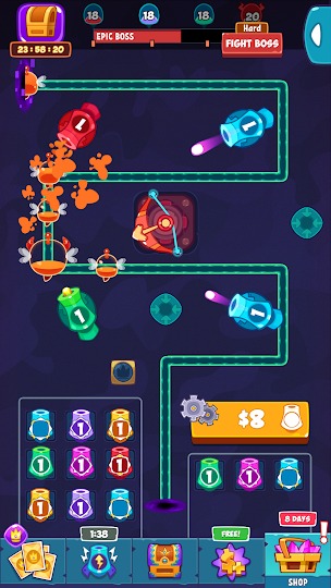 颜色战争塔防游戏正式版