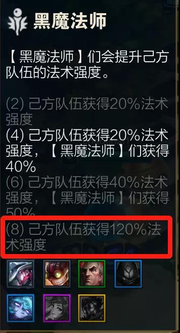 《金铲铲之战》S6赛季八黑魔法师阵容玩法思路