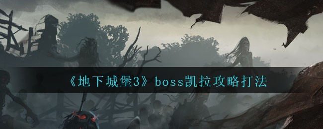 《地下城堡3：魂之诗》boss凯拉攻略打法