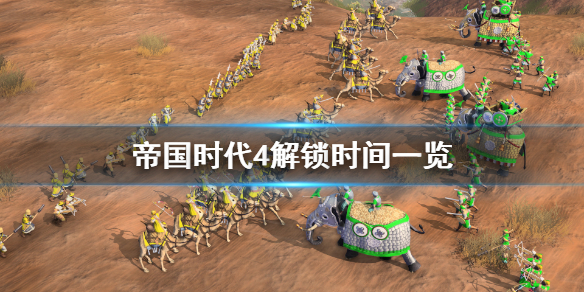 《帝国时代4》预下载时间什么时候？解锁时间一览