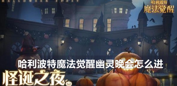 哈利波特魔法觉醒幽灵晚会怎么进