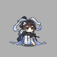 《少女前线》95式素白濯清涟皮肤介绍