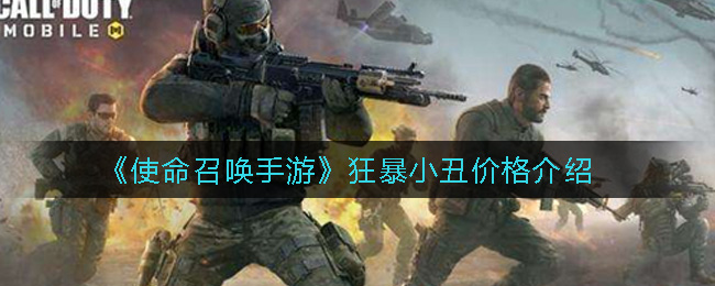 《使命召唤手游》狂暴小丑价格介绍