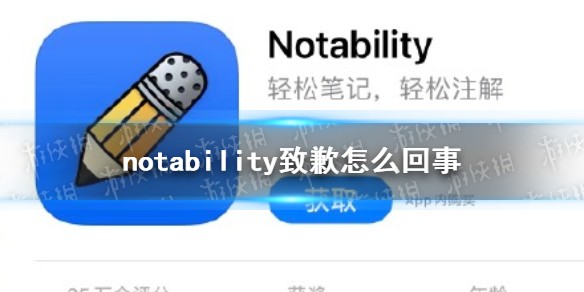notability致歉怎么回事