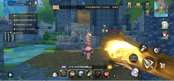 《神角技巧》哥布林营地高级宝箱开启方法