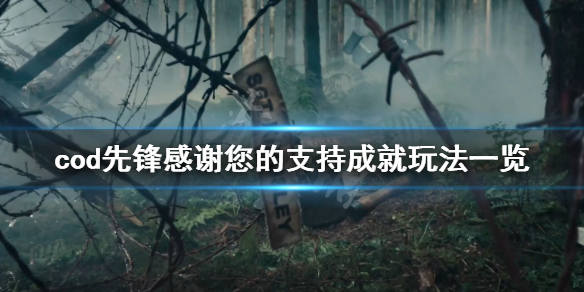 《使命召唤先锋》感谢您的支持成就怎么玩？感谢您的支持成就玩法一览