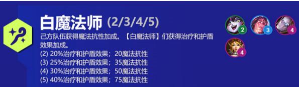 云顶之弈白魔法师羁绊强势阵容怎么选择