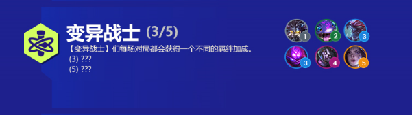 《云顶之弈》S6变异战士阵容搭配介绍