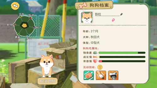 《小森生活》狗狗如何跟随