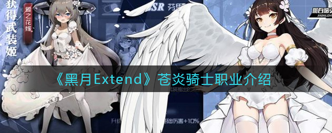 《黑月Extend》苍炎骑士职业介绍