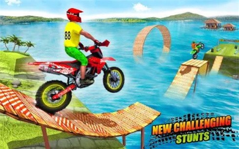 疯狂摩托越野大师游戏手机版(Moto Bike Stunt)