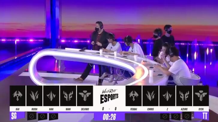 《英雄联盟》手游破晓杯小组赛11月14日SG vs TT比赛视频