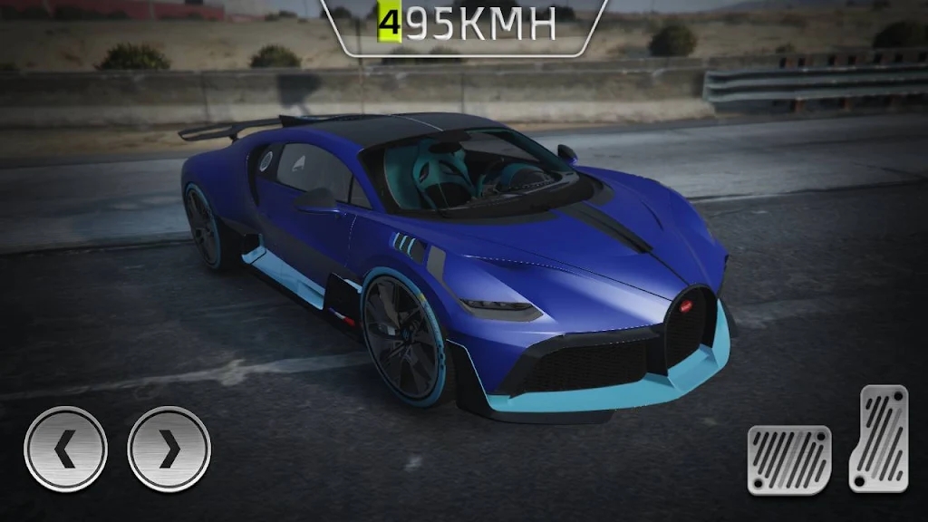 狂暴布加迪城市竞速游戏安卓手机版