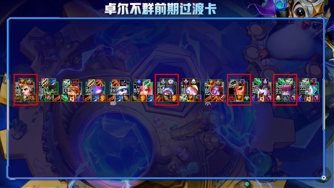 《云顶之弈》S6赛季卓尔不群效果使用攻略分享