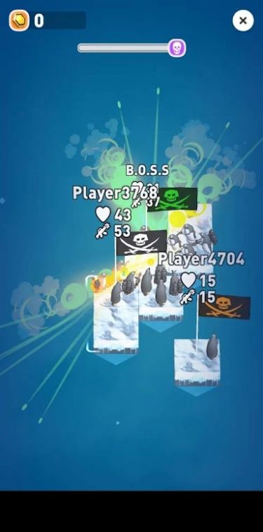 企鹅王室战争游戏正式版(Clash of Penguins Raft War)