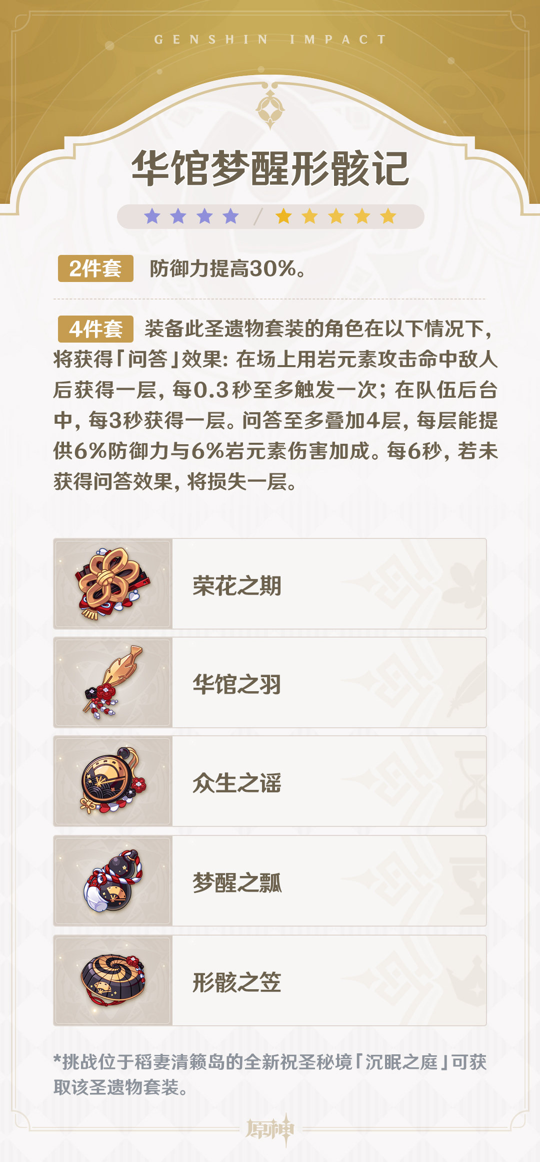 《原神》华馆梦醒形骸记介绍