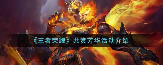 《王者荣耀》共赏芳华活动介绍