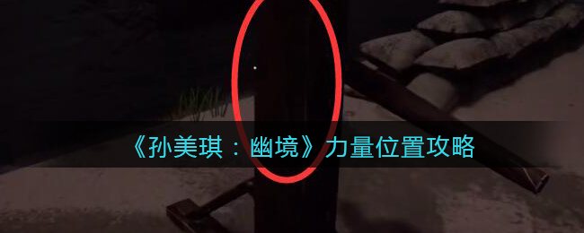 《孙美琪疑案：幽境》四级线索攻略——力量