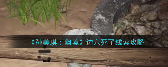 《孙美琪疑案：幽境》五级线索攻略——边六死了