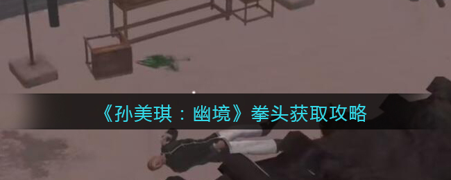 《孙美琪疑案：幽境》三级线索攻略——拳头