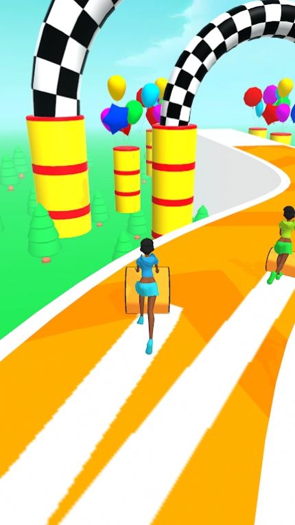 抖音瑜伽赛跑小游戏最新版(Yoga Run)