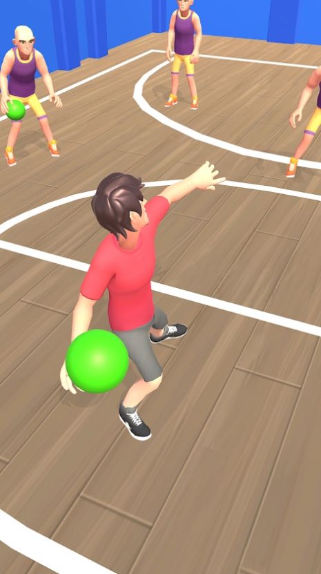 闪避球3D小游戏正式版