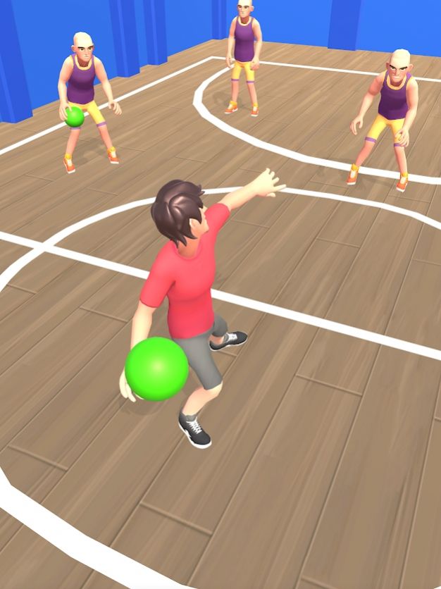 闪避球3D小游戏正式版