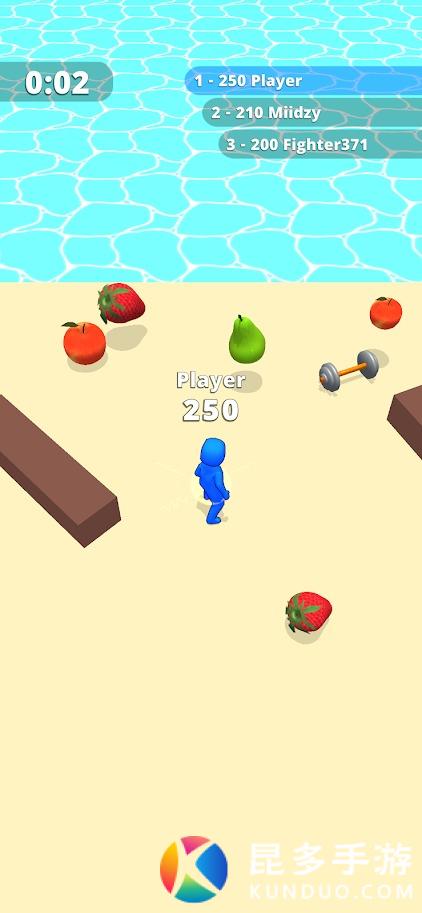 抢水果大赛游戏中文版（Drops.io）