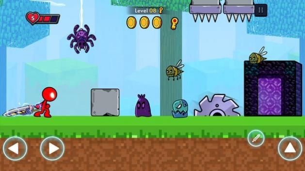 工艺世界火柴人战争游戏正式版(Stickman Craft)