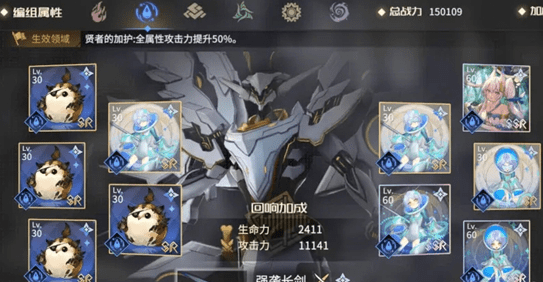 《悠久之树》战力影响因素一览