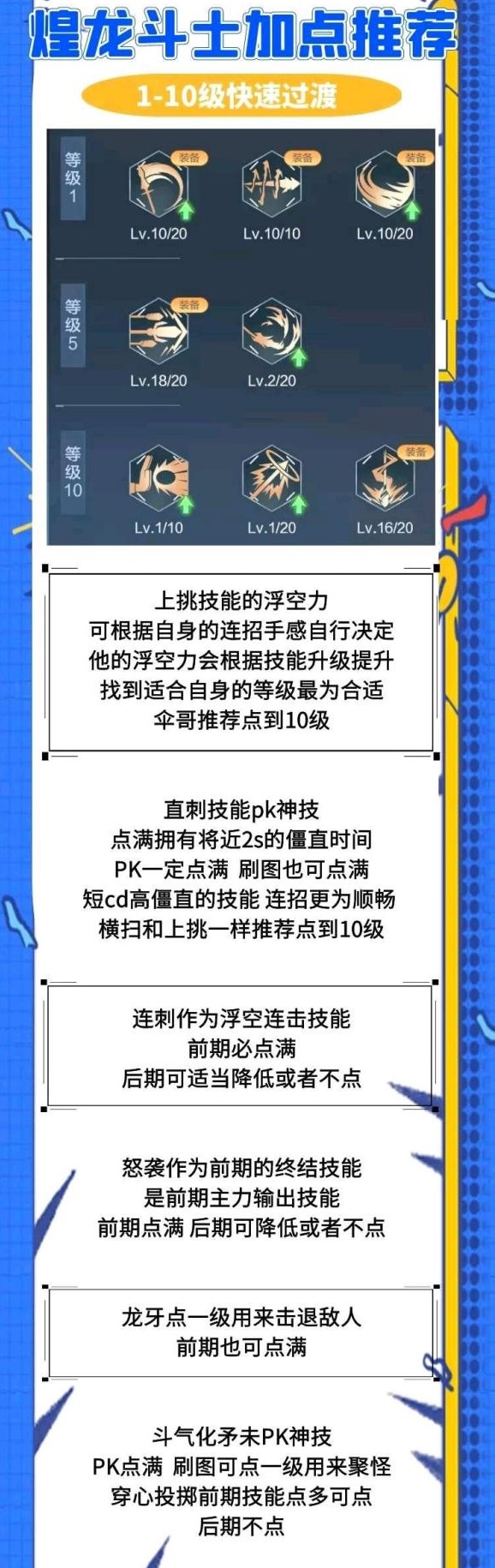 《荣耀全明星》龙骑技能加点推荐