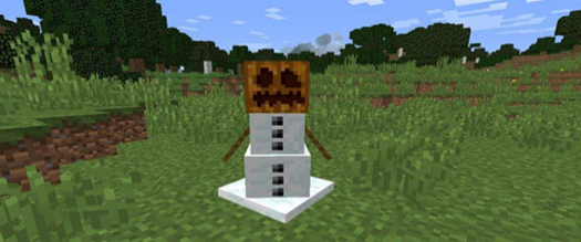 《我的世界》雪傀儡的制作方法