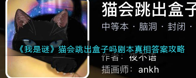 《我是谜》猫会跳出盒子吗剧本真相答案攻略