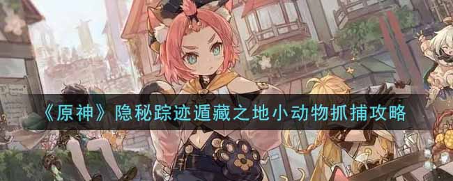 《原神》隐秘踪迹遁藏之地小动物抓捕攻略